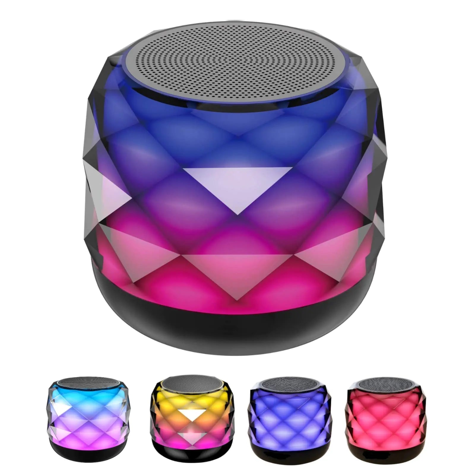 LENRUE Mini Bluetooth Speaker with Lights